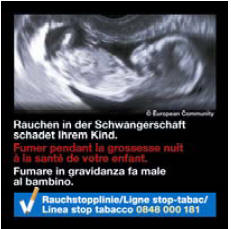 Switzerland 2012-2014 ETS baby - internal image of baby, targets pregnant women 1